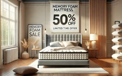 Promo matelas mémoire de forme