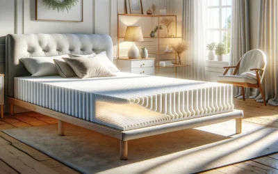 Matelas mémoire de forme pour le dos