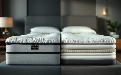 Comparaison des matelas hybrides et à ressorts