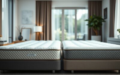 Comparaison des matelas hybrides et anti-allergiques