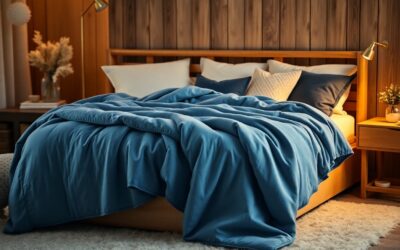 Cottonblue Couverture Lestée – Douce chaleur hivernale pour nuits sereines